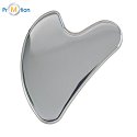 GUA SHA GLOW masážny kameň, strieborná s laserom loga 3