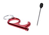 Sanitary key with red stylus