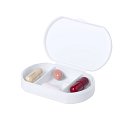 Antibakteriálny box/ krabička  na tabletky, potlač loga
