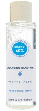 dezinfekčný antibakteriálny gel na ruky s vlastnou potlačou loga 125ml