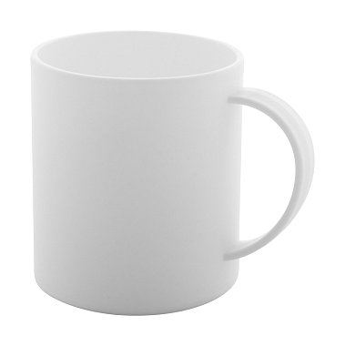 antibacterial plastic mug with logo printing